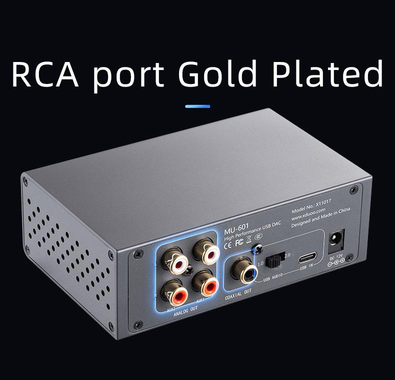 Apos Audio xDuoo DAC (Digital-to-Analog Converter) xDuoo MU-601 Desktop DAC (Apos Certified)