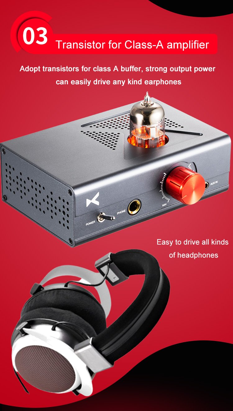 Apos Audio xDuoo Headphone Amp (Tube) xDuoo MT-601 Tube Class-A Headphone Amplifier (Apos Certified)