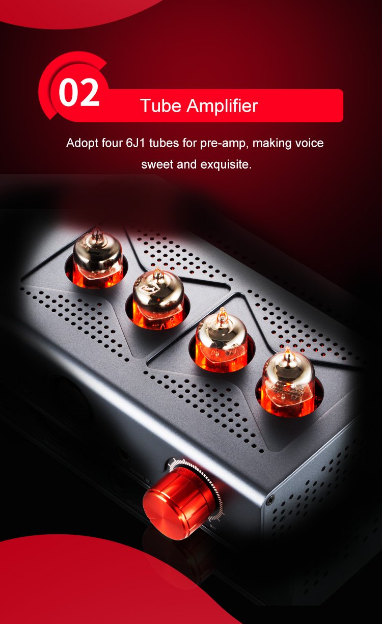 Apos Audio xDuoo Headphone Amp (Tube) xDuoo MT-604 Balanced Tube Headphone Amplifier (Apos Certified)