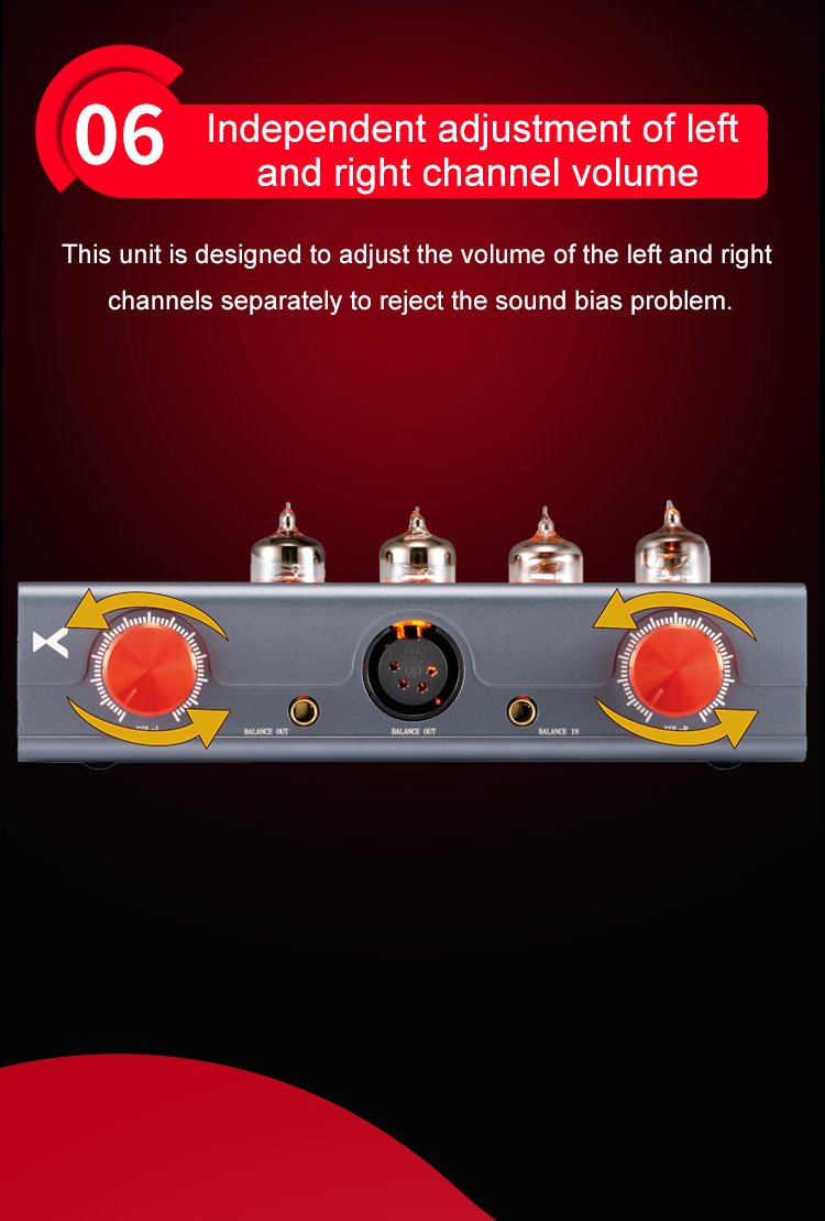 Apos Audio xDuoo Headphone Amp (Tube) xDuoo MT-604 Balanced Tube Headphone Amplifier (Apos Certified)