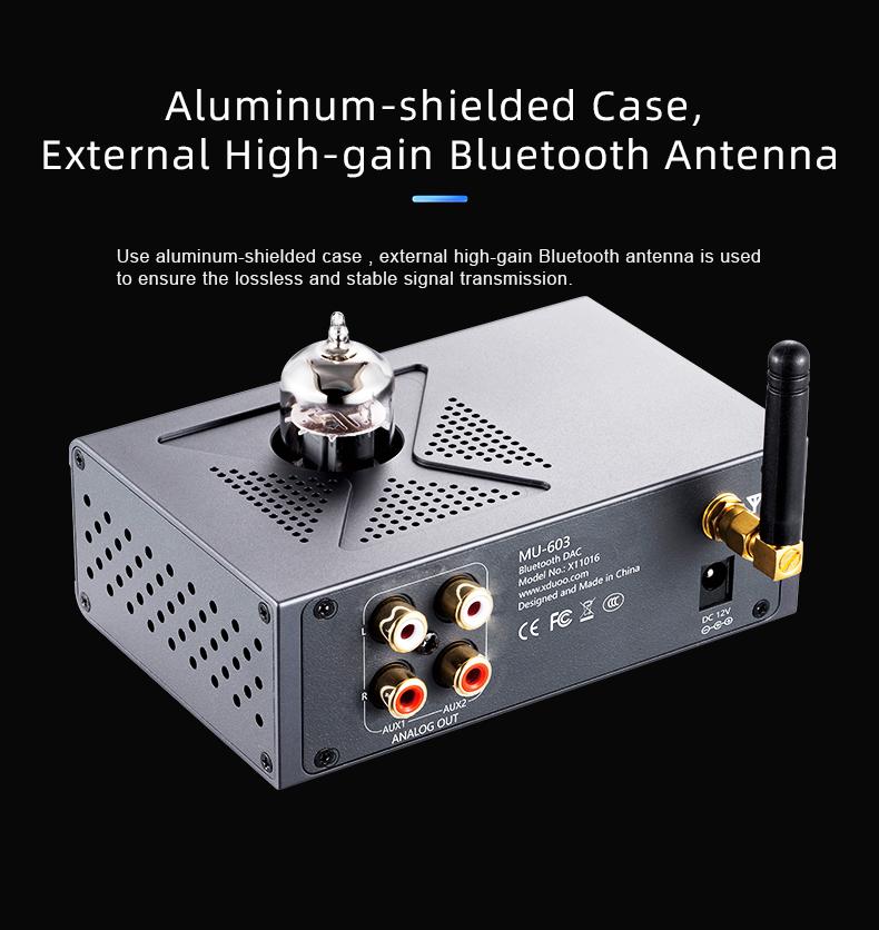 Apos Audio xDuoo Headphone Amp (Tube) xDuoo MU-603 Bluetooth DAC/Tube Preamplifier