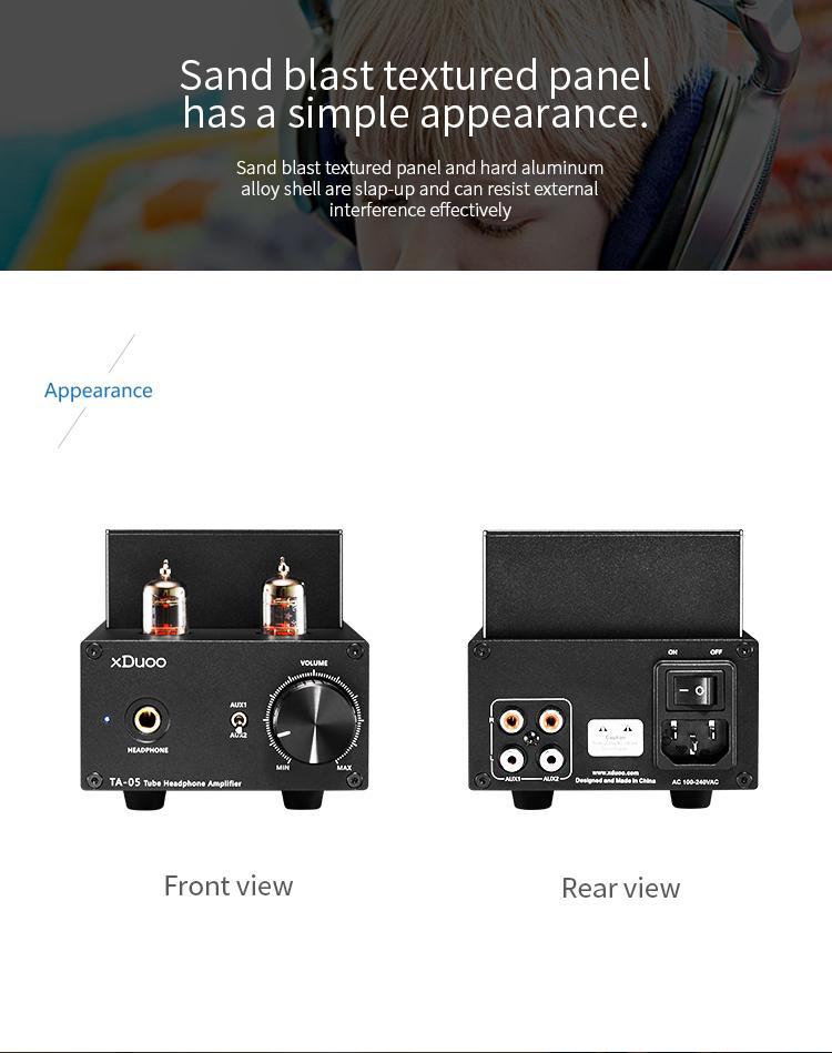 Apos Audio xDuoo | 乂度 Headphone Amp (Tube) xDuoo TA-05 Tube Amplifier
