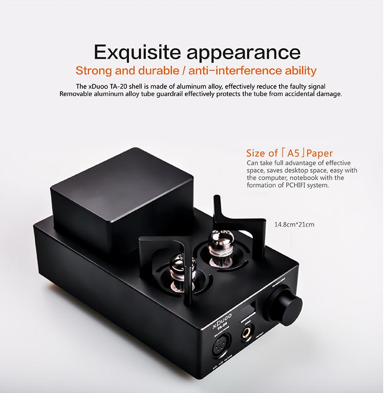 Apos Audio xDuoo Headphone Amp (Tube) xDuoo TA-20 Tube Amp (Apos Certified)