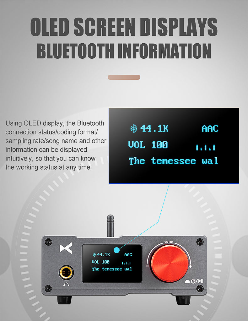 Apos Audio xDuoo Headphone DAC/Amp xDuoo DA-100 HD Bluetooth Power Amplifier