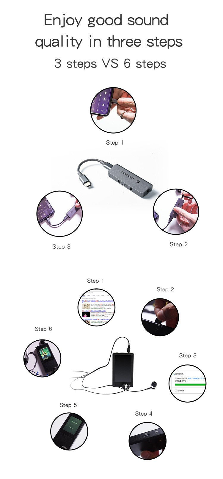 Apos Audio xDuoo Headphone DAC/Amp xDuoo Link 2 DAC Headphone Amp (Apos Certified) Blue