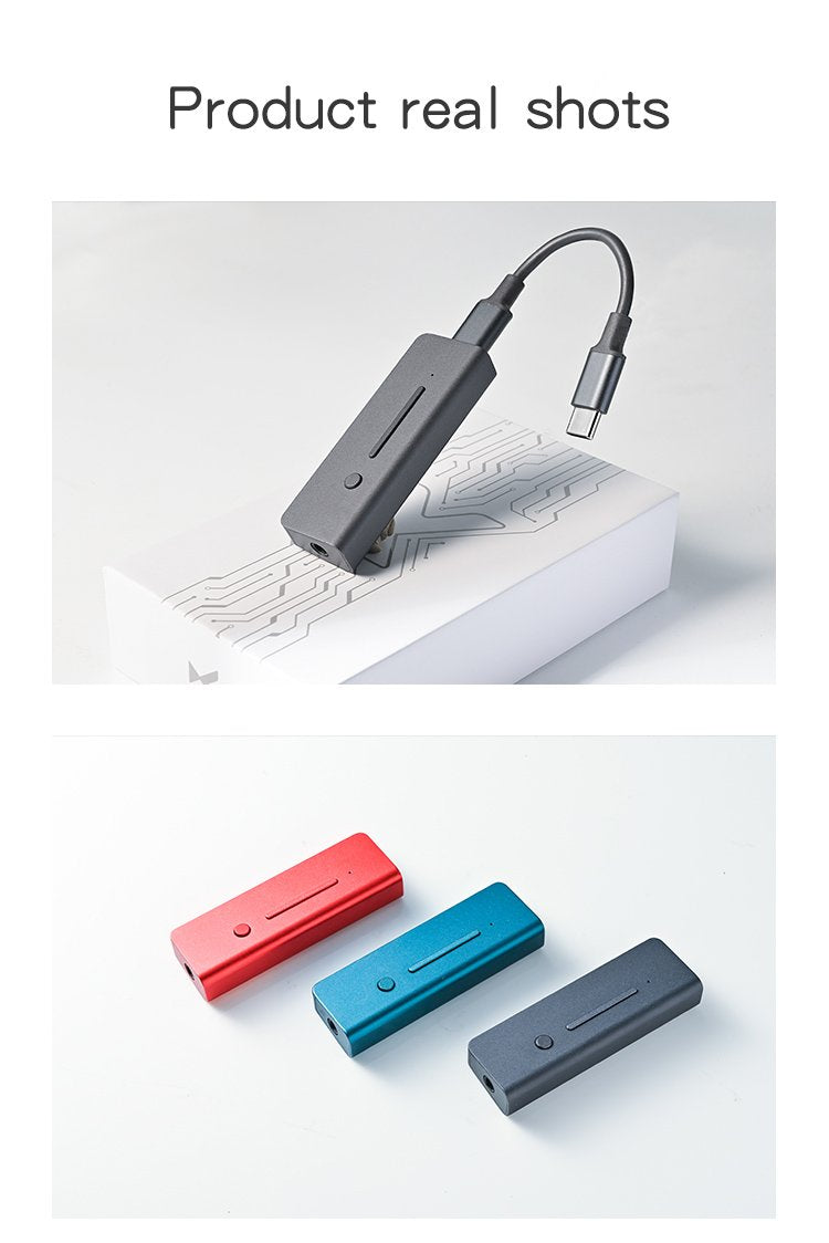 Apos Audio xDuoo Headphone DAC/Amp xDuoo Link 2 DAC Headphone Amp (Apos Certified) Blue