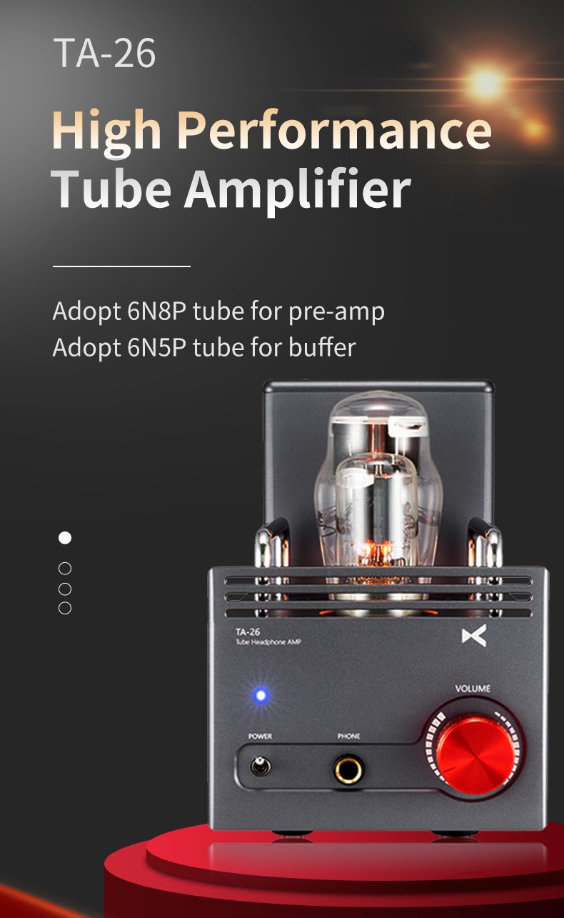 Apos Audio xDuoo Headphone DAC/Amp xDuoo TA-26 Tube Amplifier