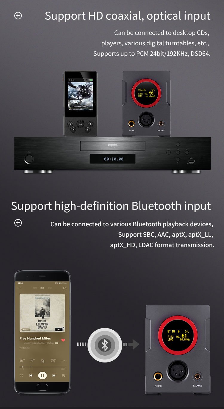 Apos Audio xDuoo Headphone DAC/Amp xDuoo XA-10 DAC/Headphone Amp