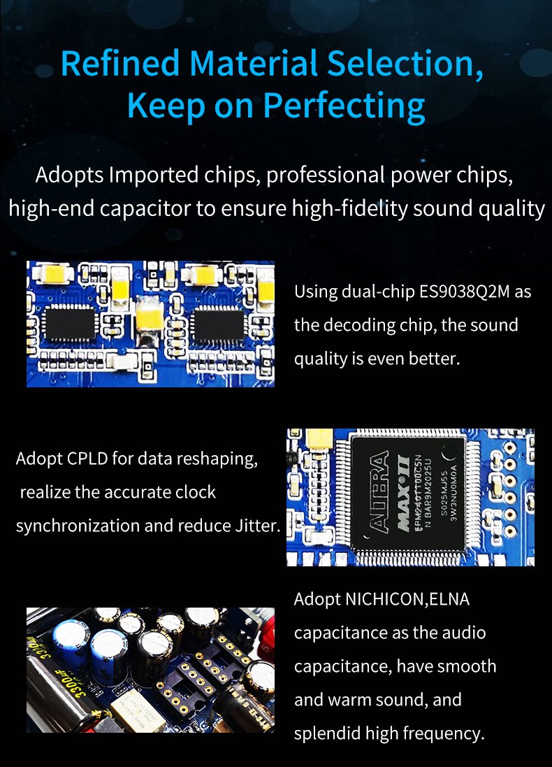 Apos Audio xDuoo Headphone DAC/Amp xDuoo XD-05 BAL Balanced DAC/Amp
