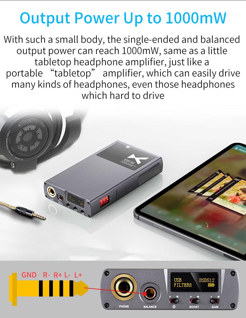 Apos Audio xDuoo Headphone DAC/Amp xDuoo XD-05 BAL Balanced DAC/Amp