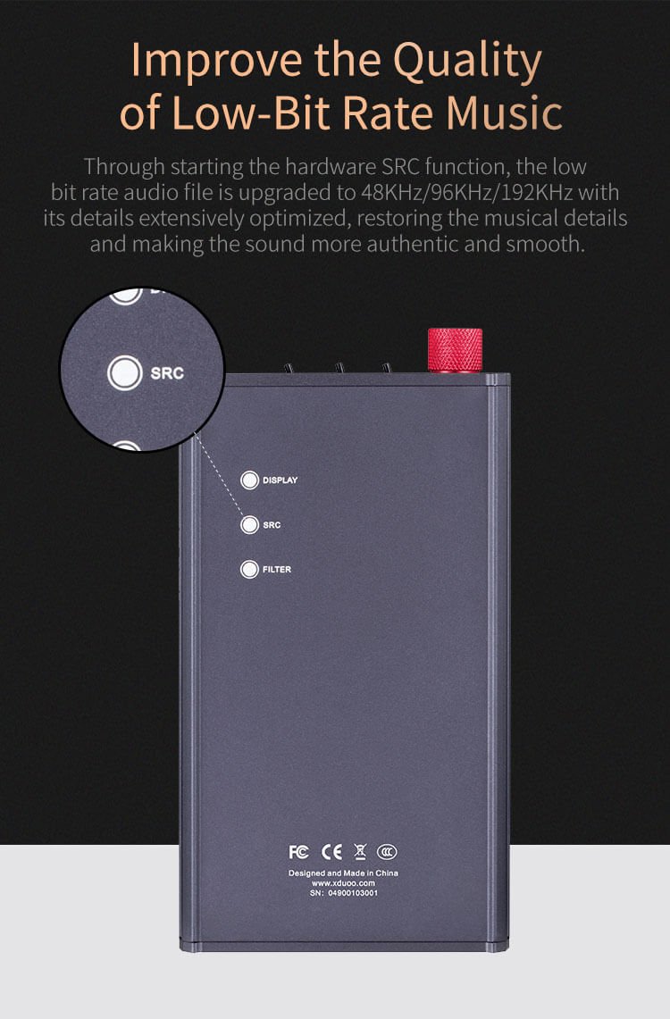 Apos Audio xDuoo Headphone DAC/Amp xDuoo XD-05 Basic DAC/Amp