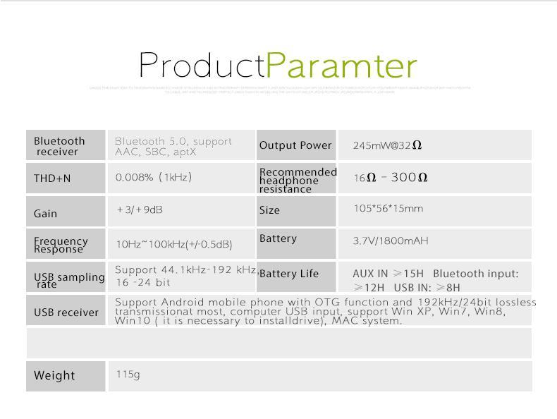 Apos Audio xDuoo | 乂度 Headphone DAC/Amp xDuoo XP-2 Bluetooth USB DAC/Amp