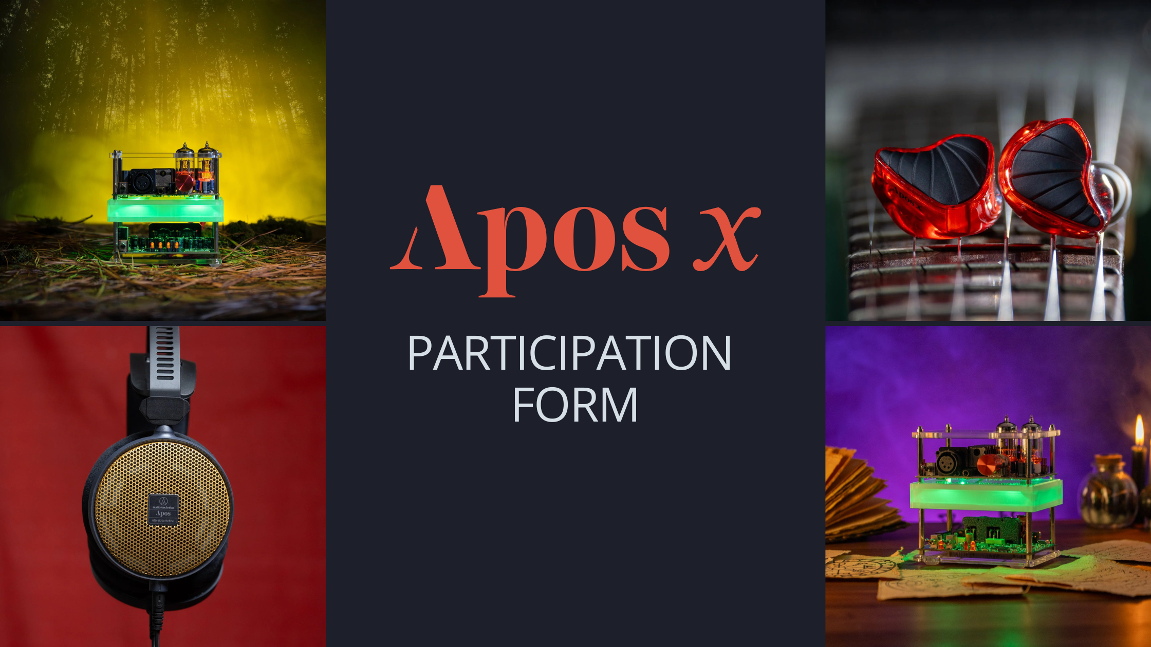 Apos 𝒙 Participation Form