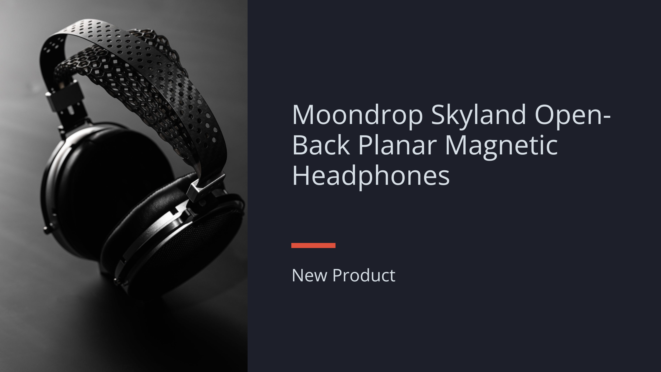 New from Moondrop: Skyland Planar Headphone