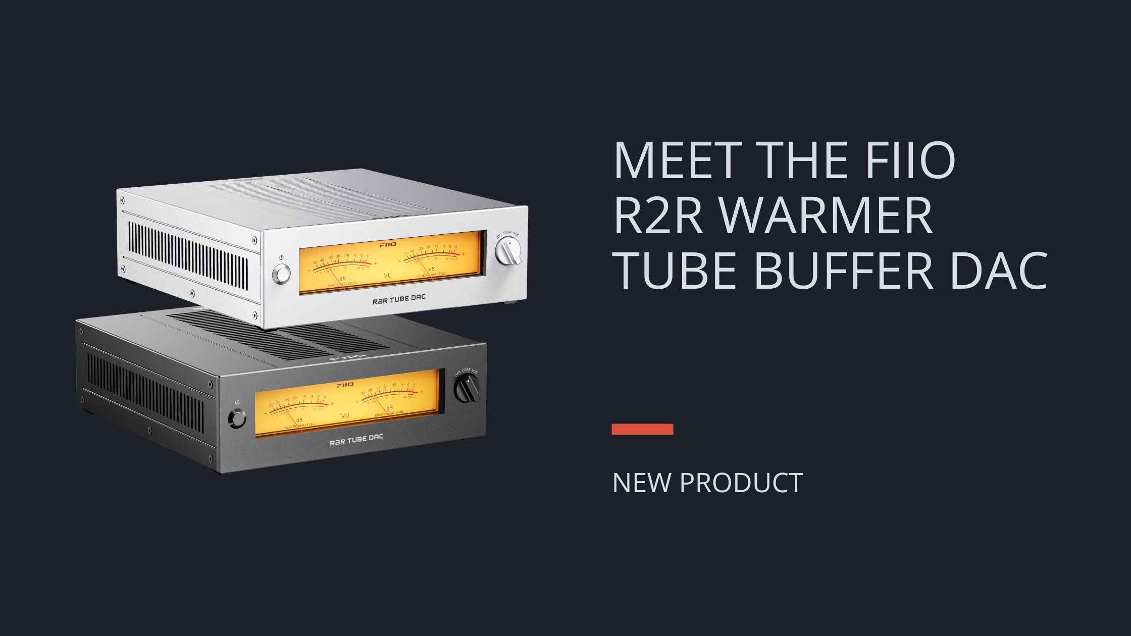 New from FiiO: WARMER R2RnTube Buffer DAC