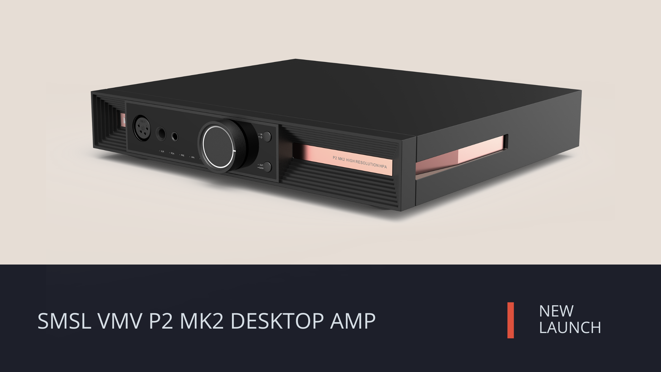 New from SMSL: VMV P2 MK2 Flagship Headphone Amp