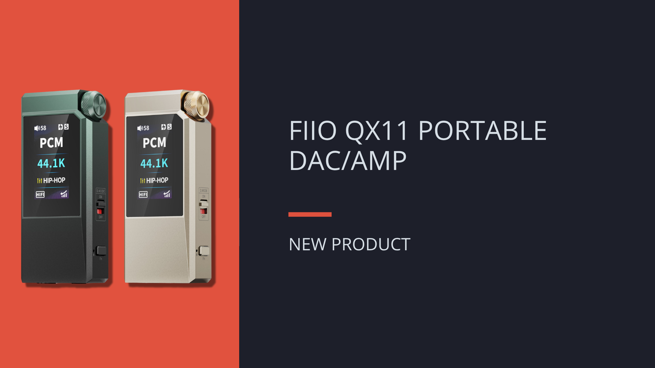NEW: FIIO QX11 GAMING DAC/AMP