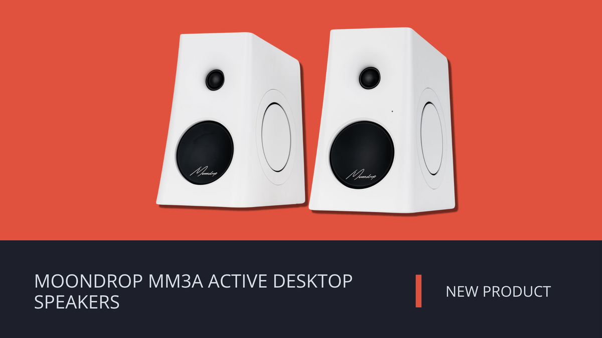 NEW: Moondrop MM3A 66W active desktop speakers