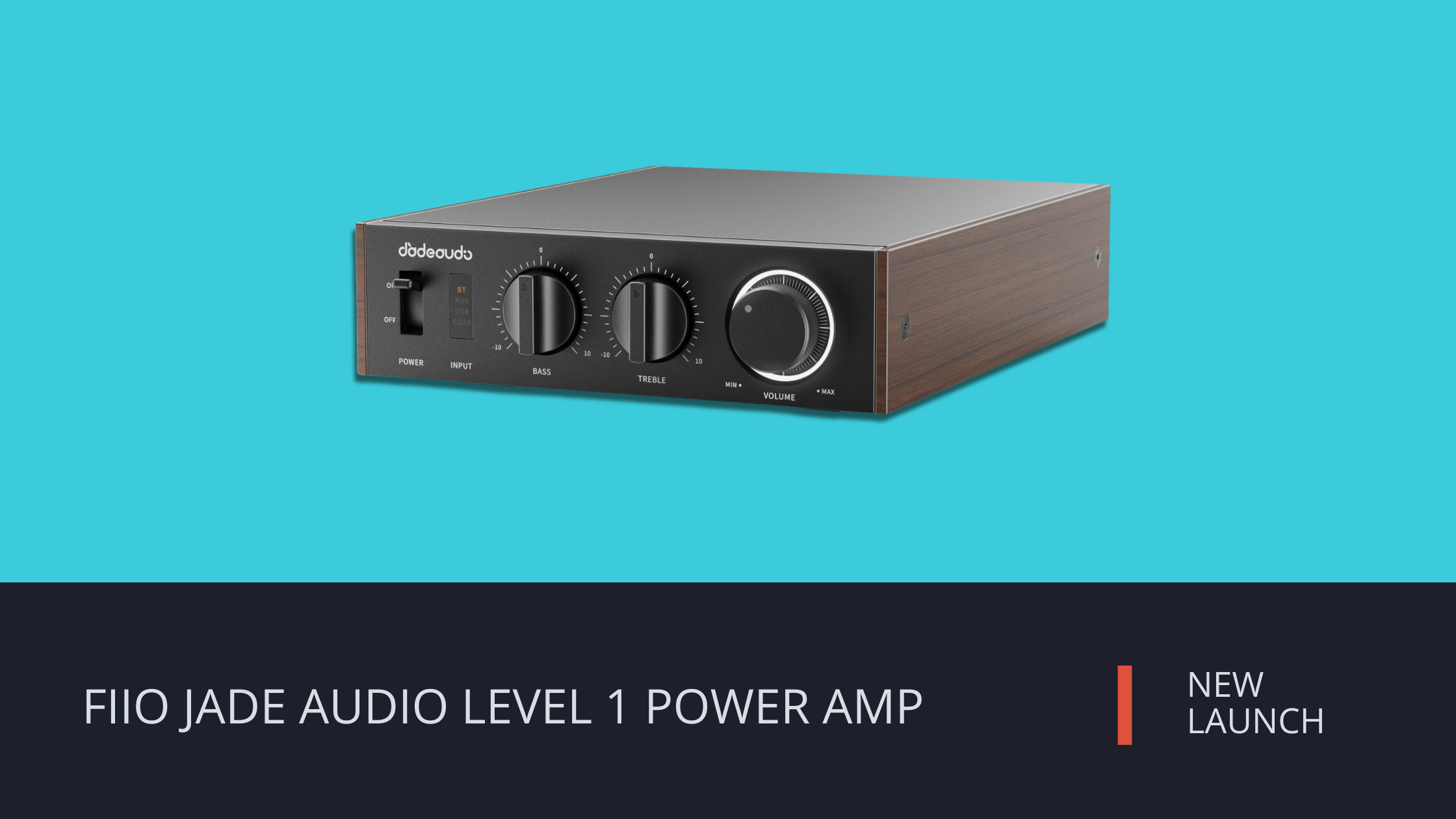 NEW: FiiO Jade Audio LEVEL 1 Power Amp