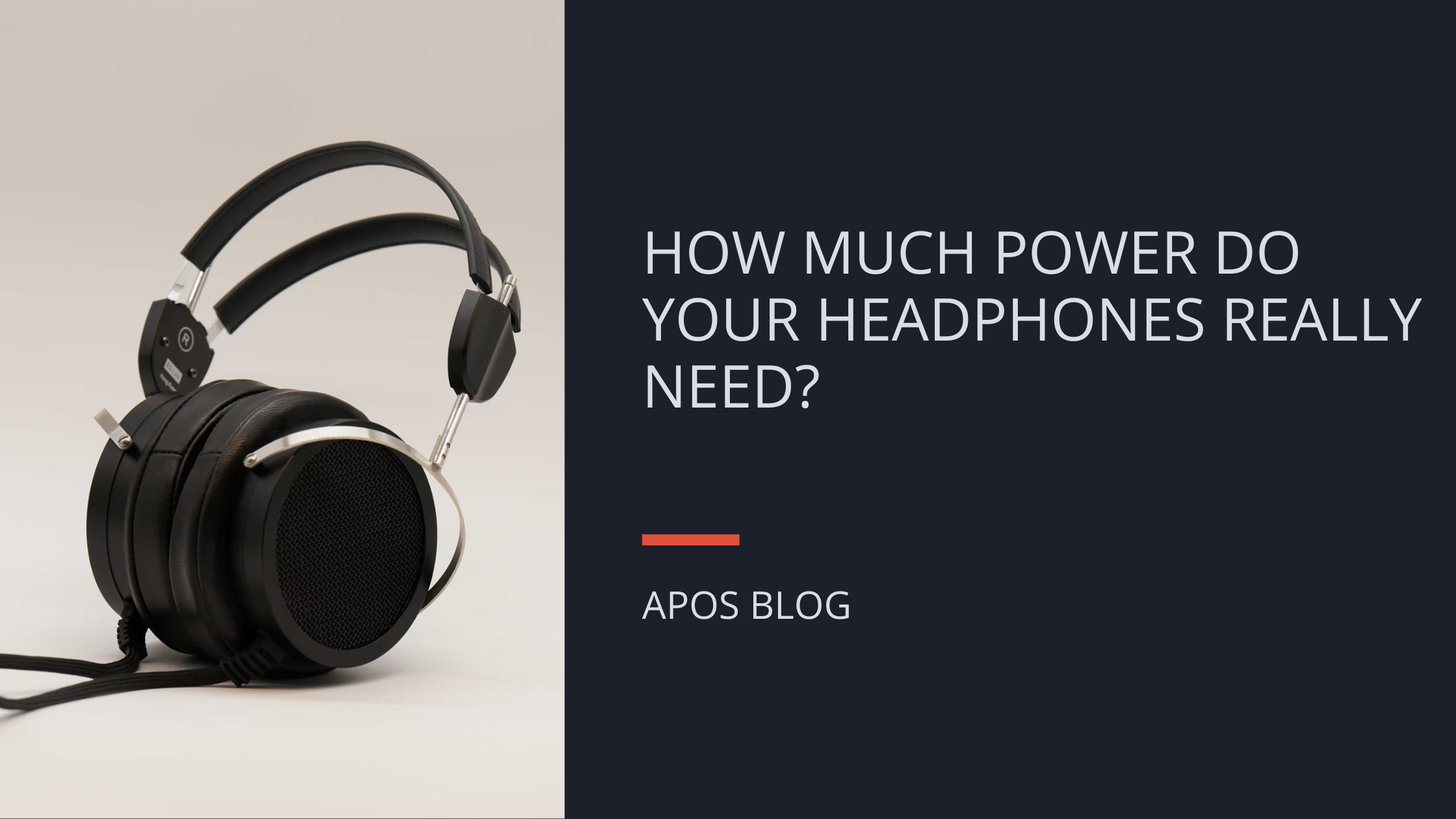 How Much Power Do Your Headphones Really Need?