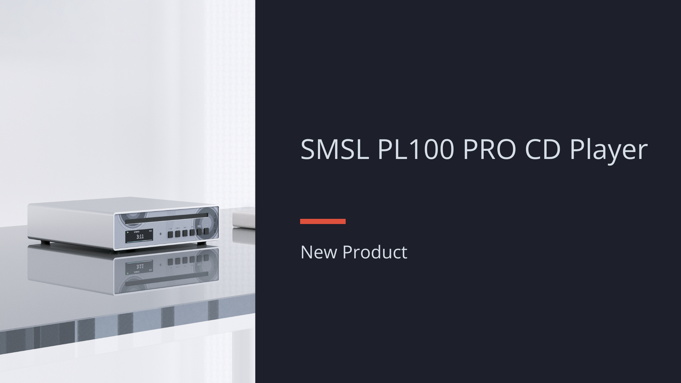 New: SMSL PL100 Pro CD Player