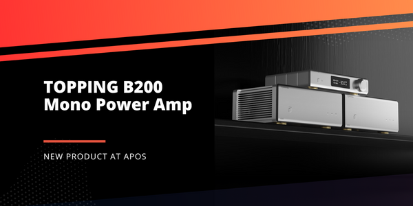 New From TOPPING: B200 Mono Power Amplifier