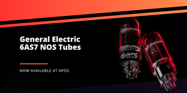 Now You Can Buy General Electric 6AS7 NOS Tubes at Apos