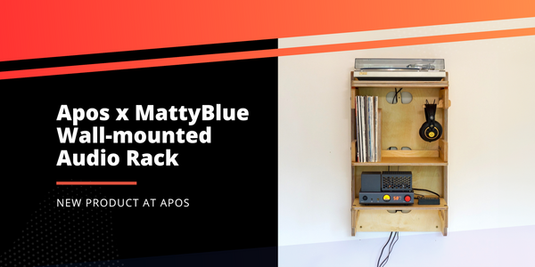 Buy Now: Apos x MattyBlue Wall-mounted Audio Rack