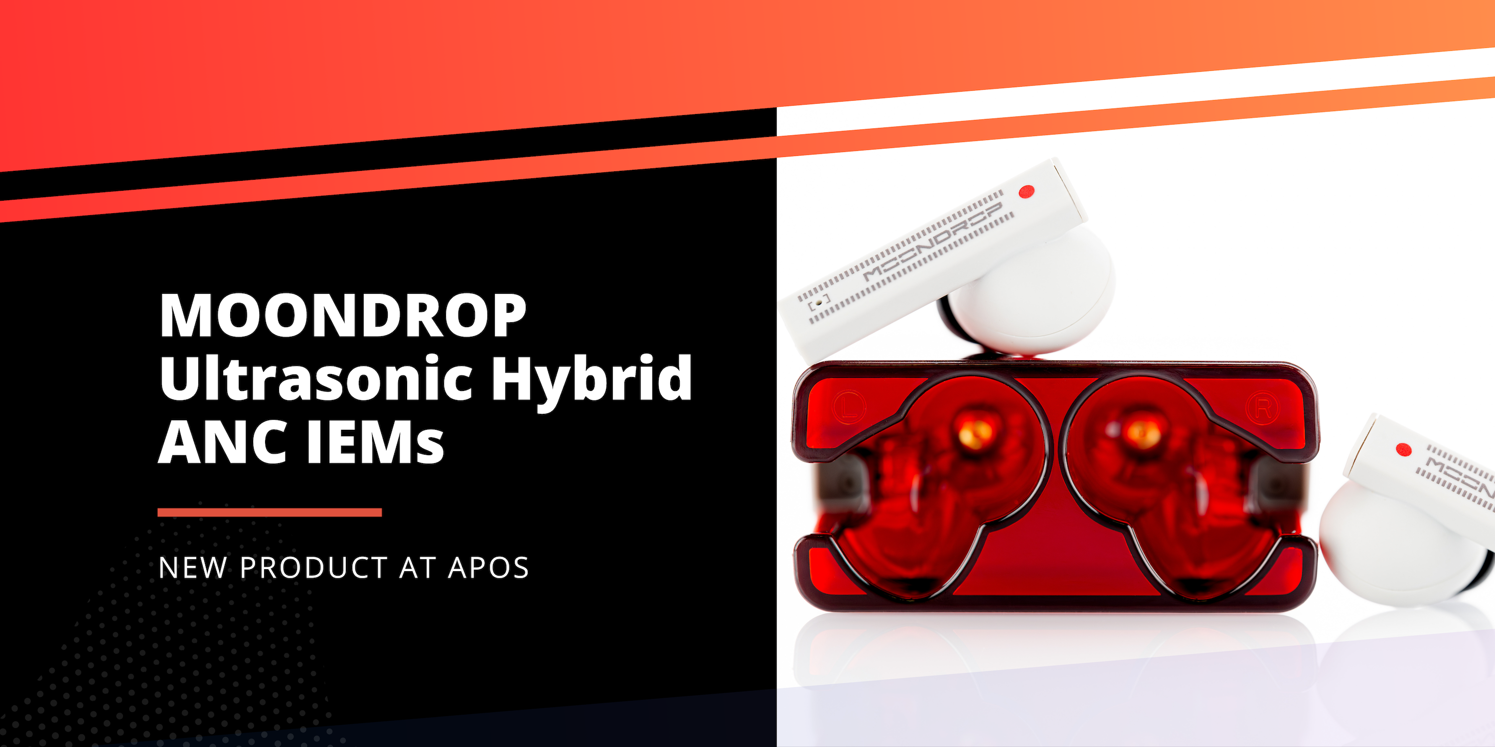 New From Moondrop: Ultrasonic Hybrid ANC IEMs