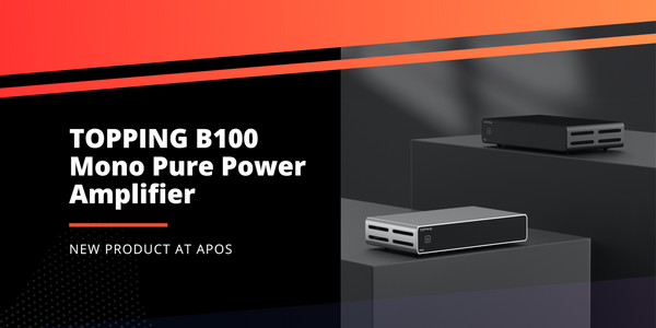 New from TOPPING: B100 Mono Power Amplifier