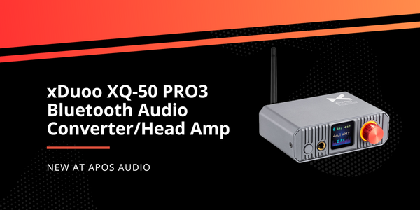 New from xDuoo: XQ-50 PRO3 Bluetooth Audio Converter & Headphone Amp