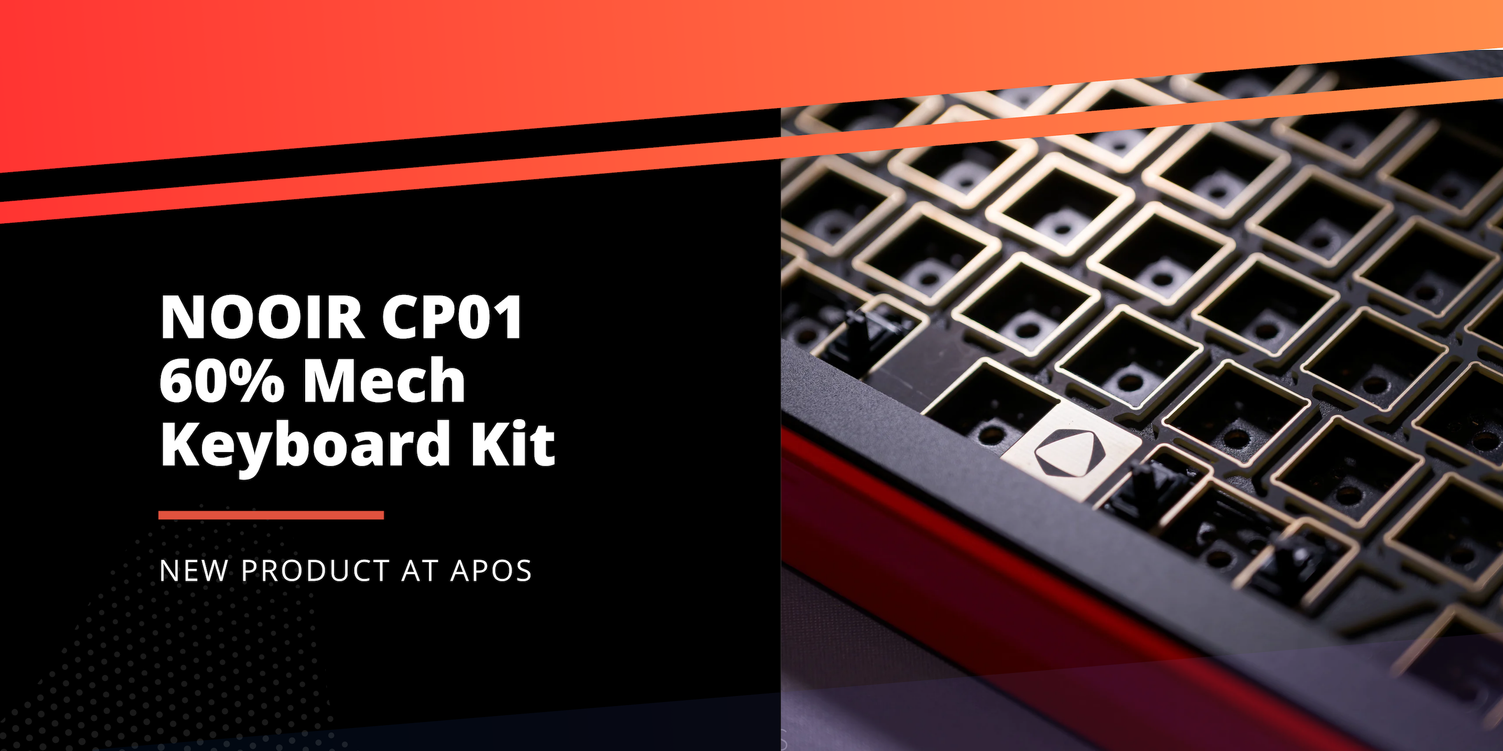 New: NOOIR CP01 60% Mech Keyboard Kit