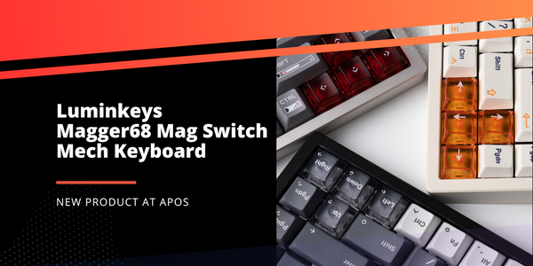 New at Apos: Luminkeys Magger68 Magnetic Switch Mech Keyboard