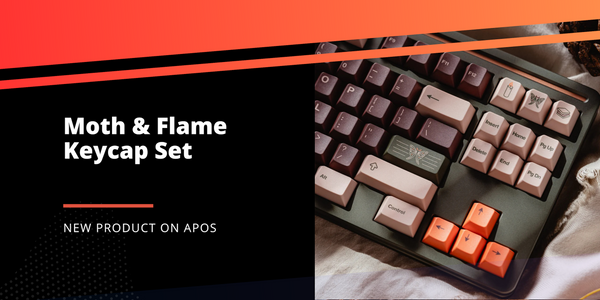 New Keycap Set: Moth & Flame