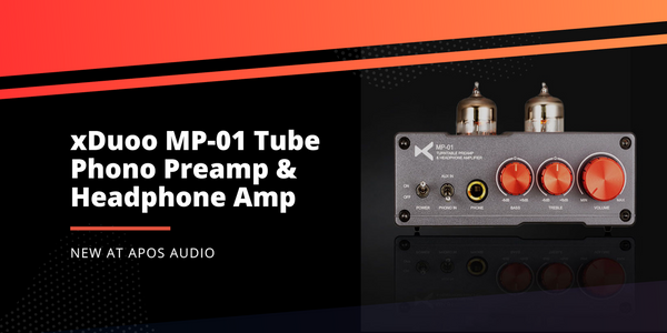 All-New xDuoo MP-01 Tube Phono Preamp & Headphone Amplifier