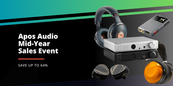 Apos Audio Mid-Year Sales Event Banner