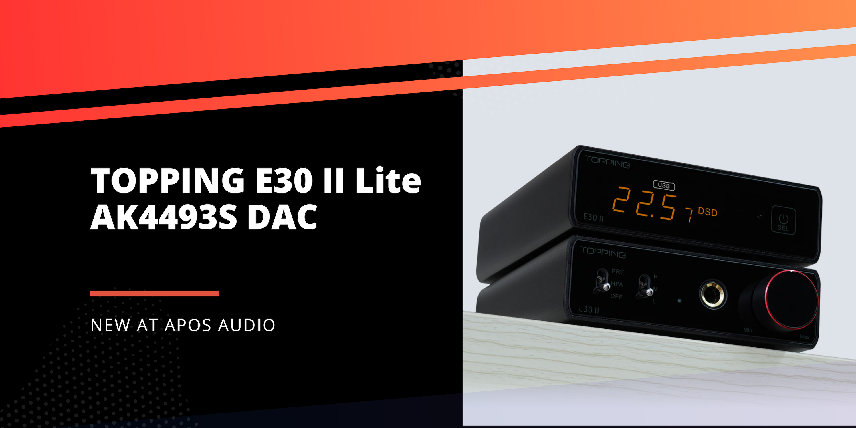 Meet the TOPPING E30 II Lite AK4493S DAC