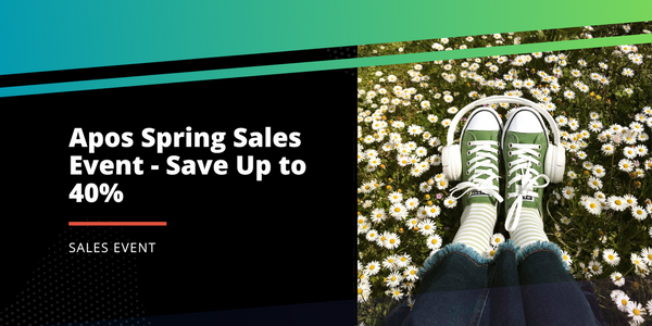 Save Up to 40% in the Apos' 2024 Spring Sales Event