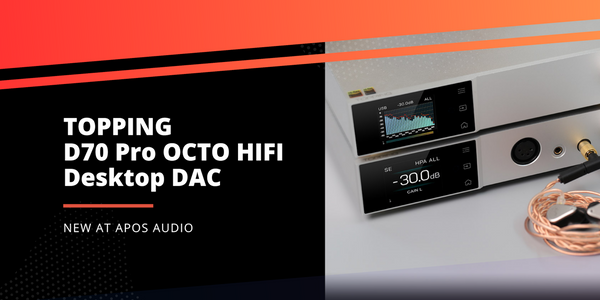 New from TOPPING: D70 Pro OCTO HIFI Desktop DAC