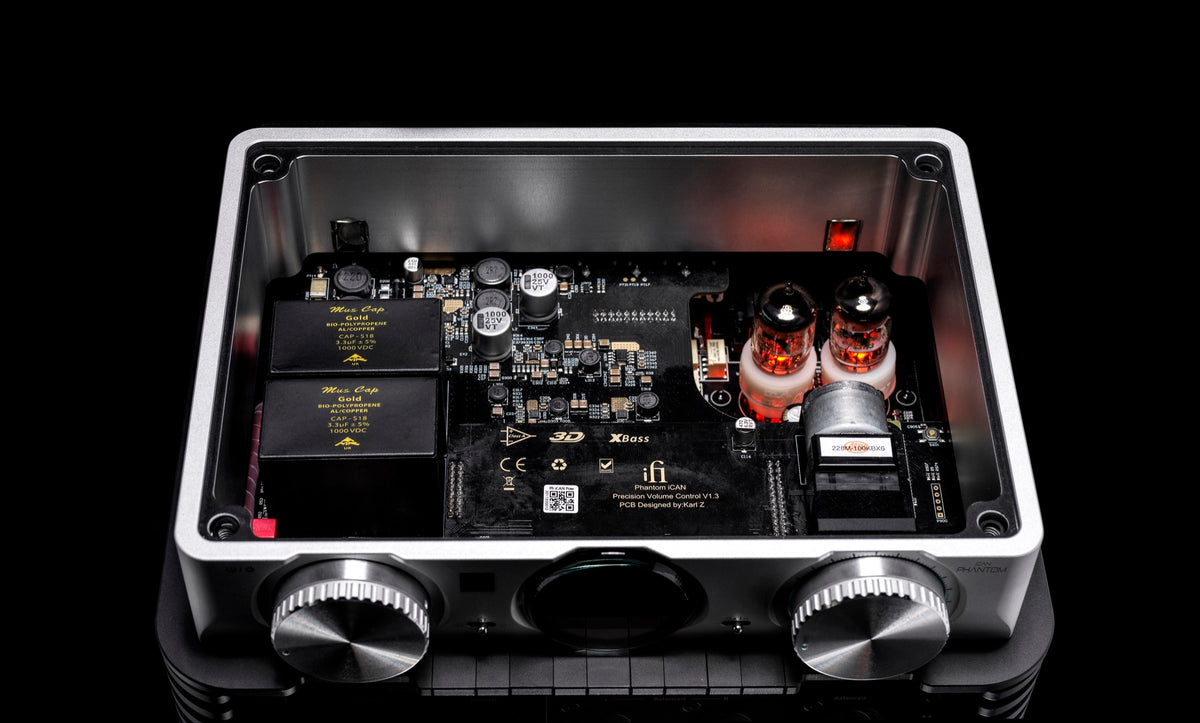 iFi iCAN Phantom Headphone Amplifier and Preamplifier