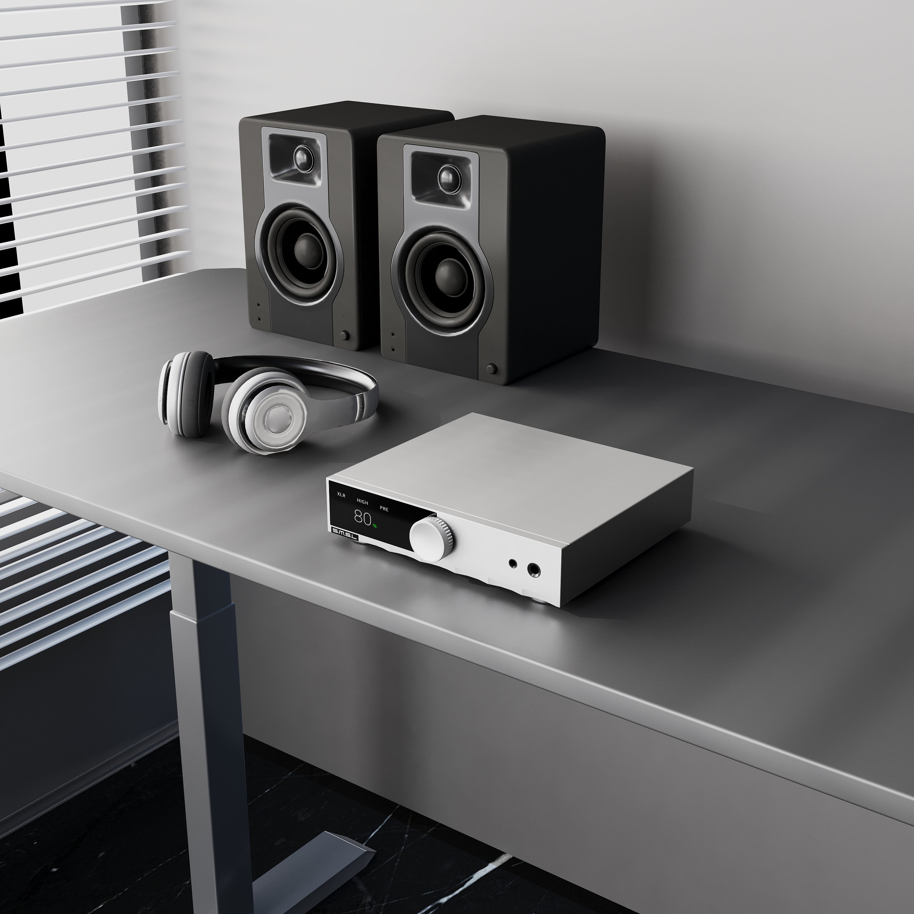 SMSL H200 Fully-Balanced Headphone Amplifier and Preamplifier