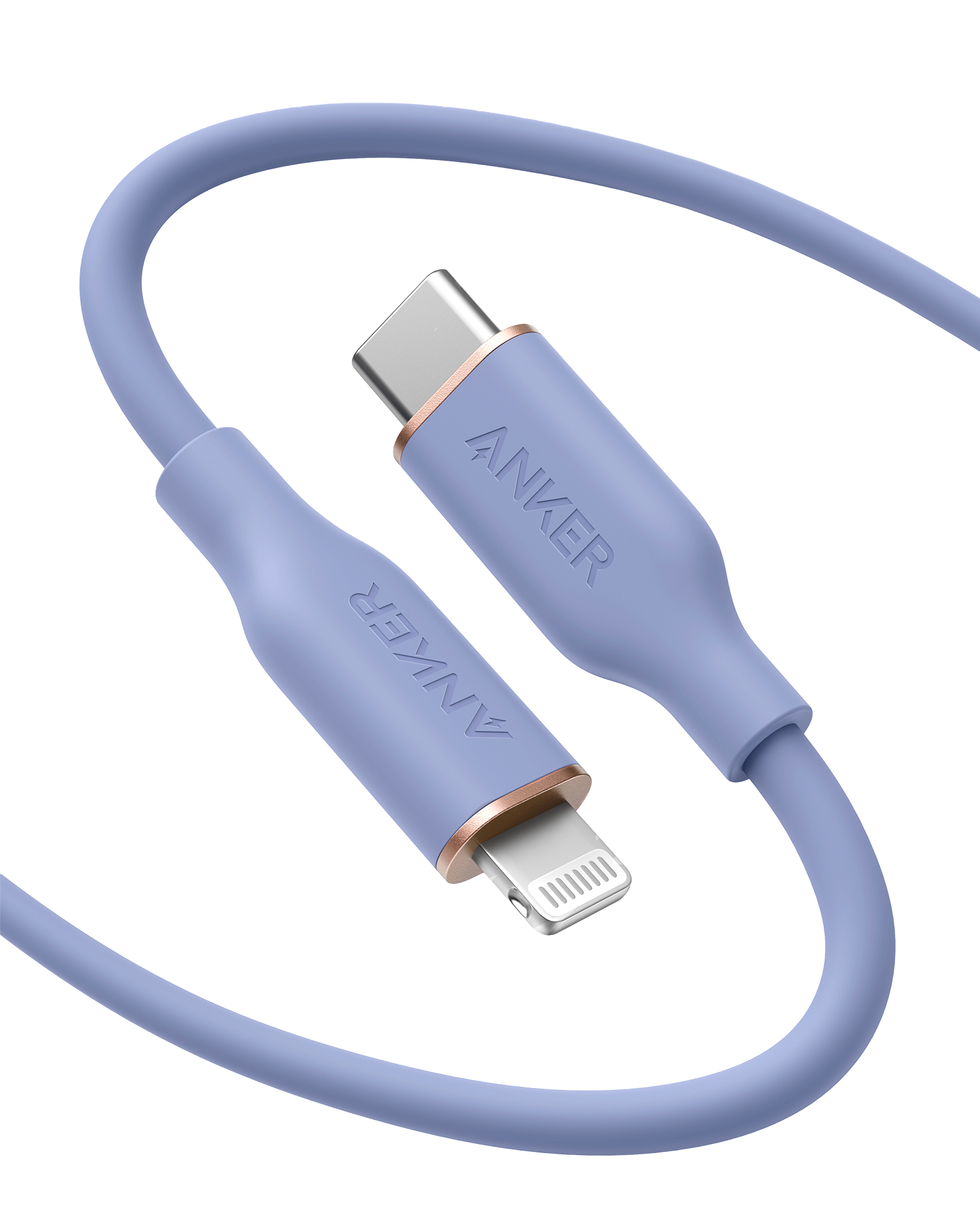 Anker 641 USB-C to Lightning Cable (Flow, Silicone)