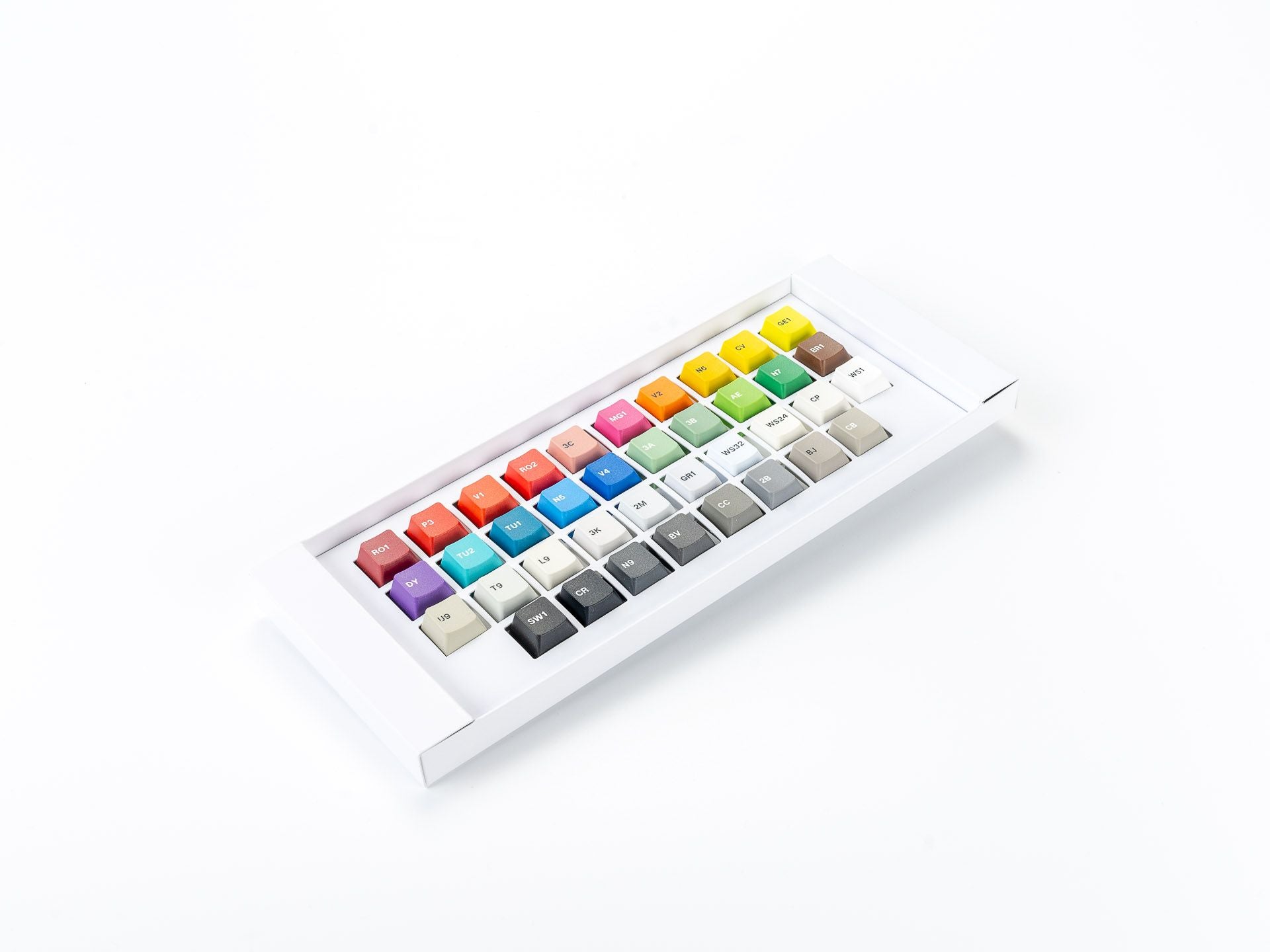 GMK Stock Color Keycaps