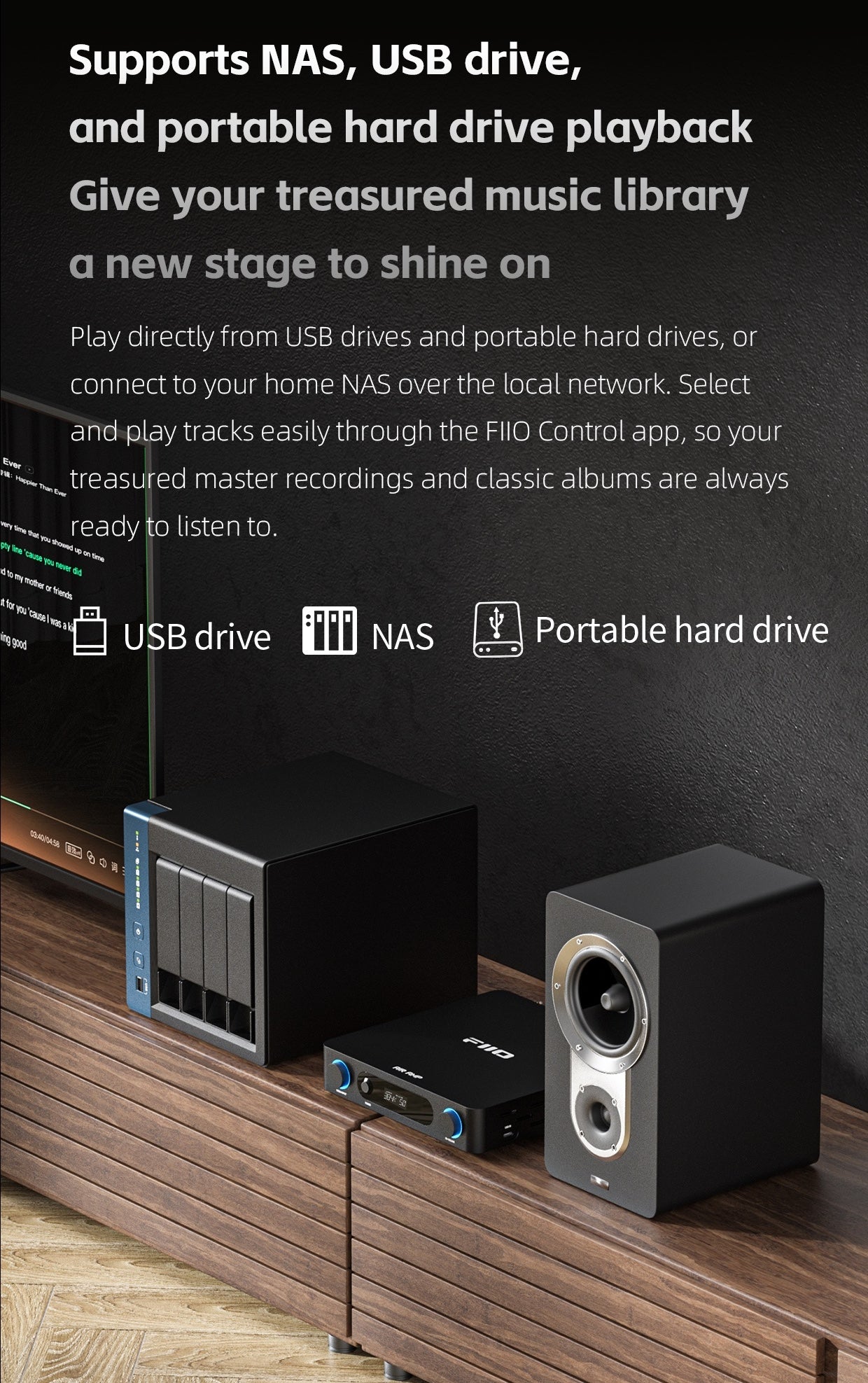 FiiO AIR AMP Streaming Power Amplifier