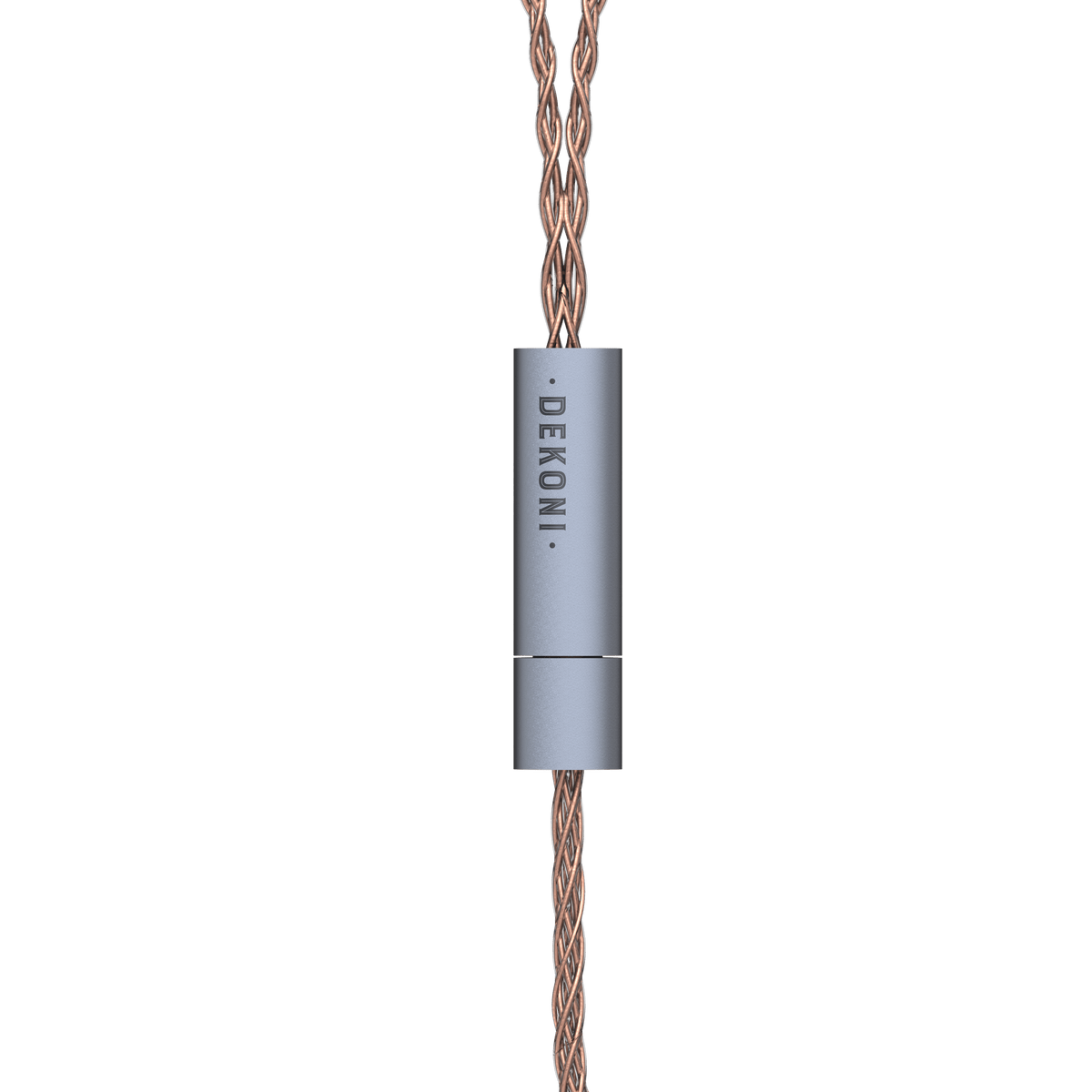 Dekoni Audio Ensemble 1 Meter Extension plugs Braided PCUHD Copper