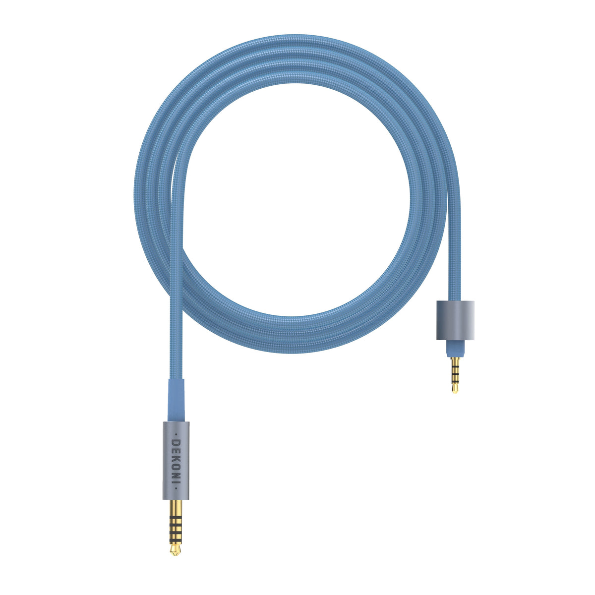Presplit 4.4mm Balanced With Blue Nylon Woven Jacket