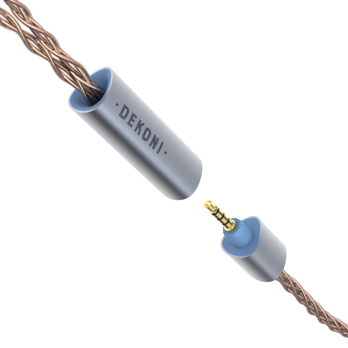 Post-Split 2-Pin IEM Connectors with PCUHD Copper Cable
