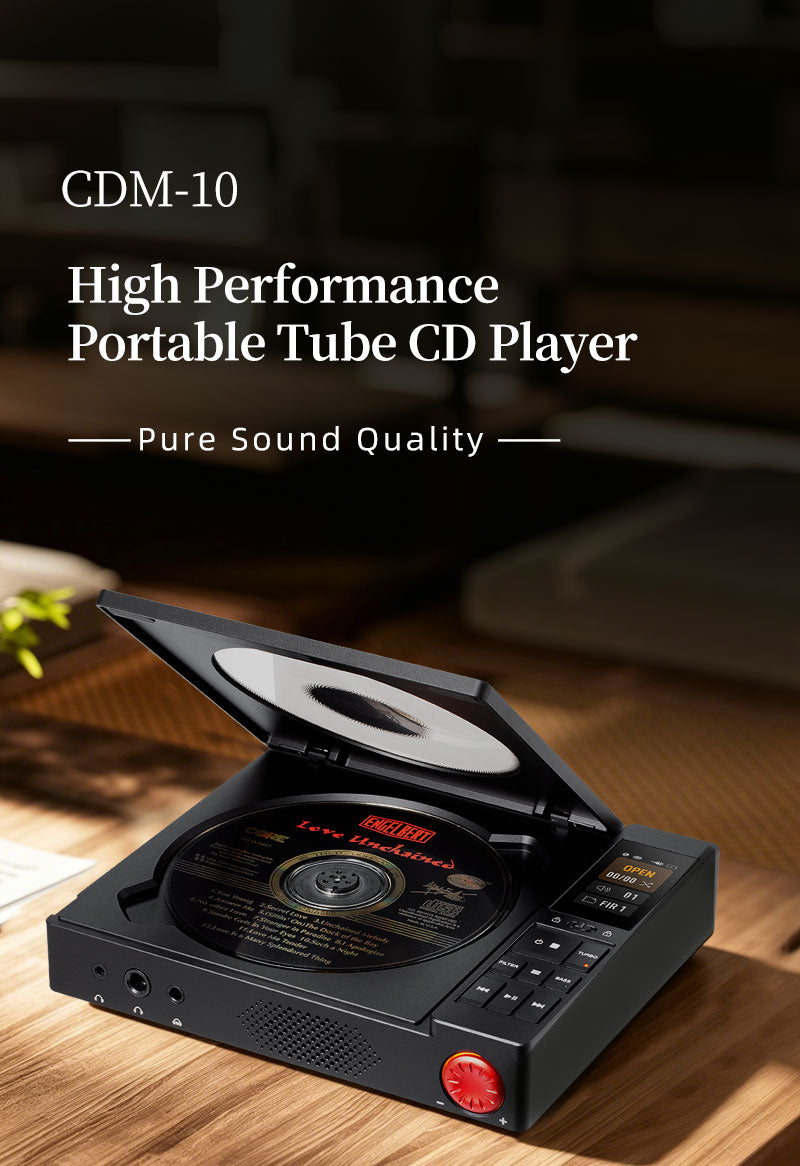 xDuoo CDM-10 High Performance Portable Tube CD Player