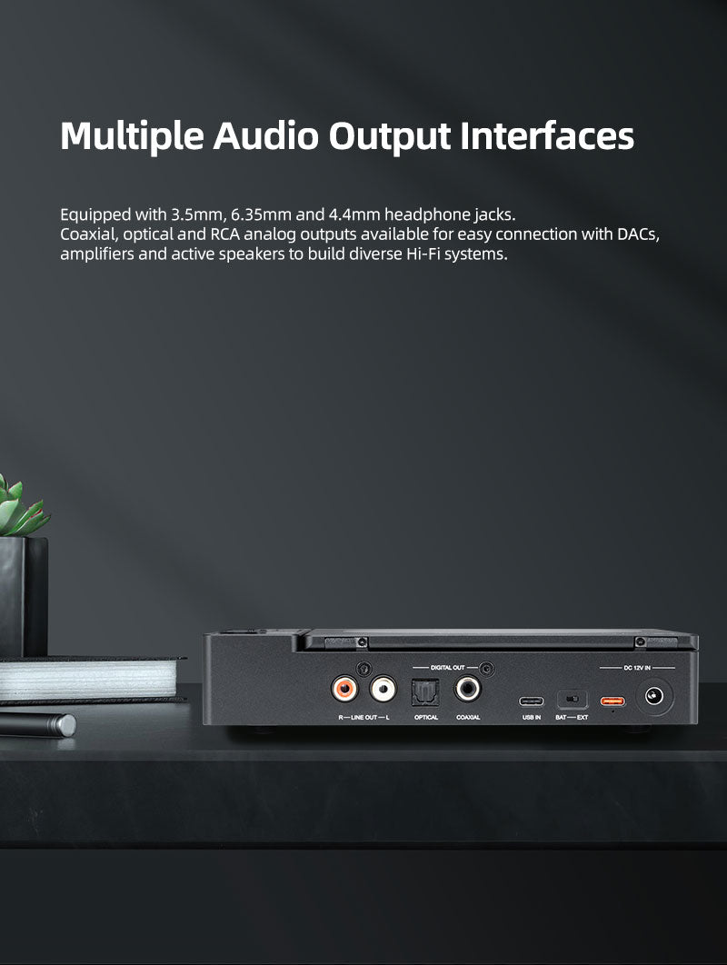 xDuoo CDM-10 High Performance Portable Tube CD Player