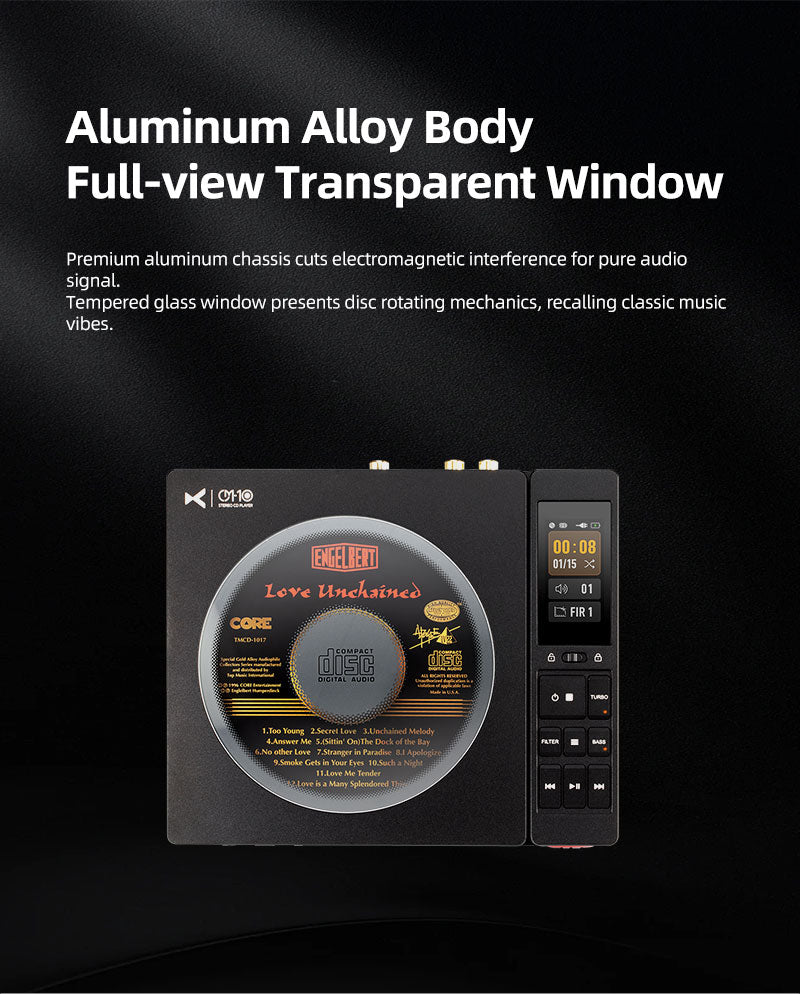 xDuoo CDM-10 High Performance Portable Tube CD Player